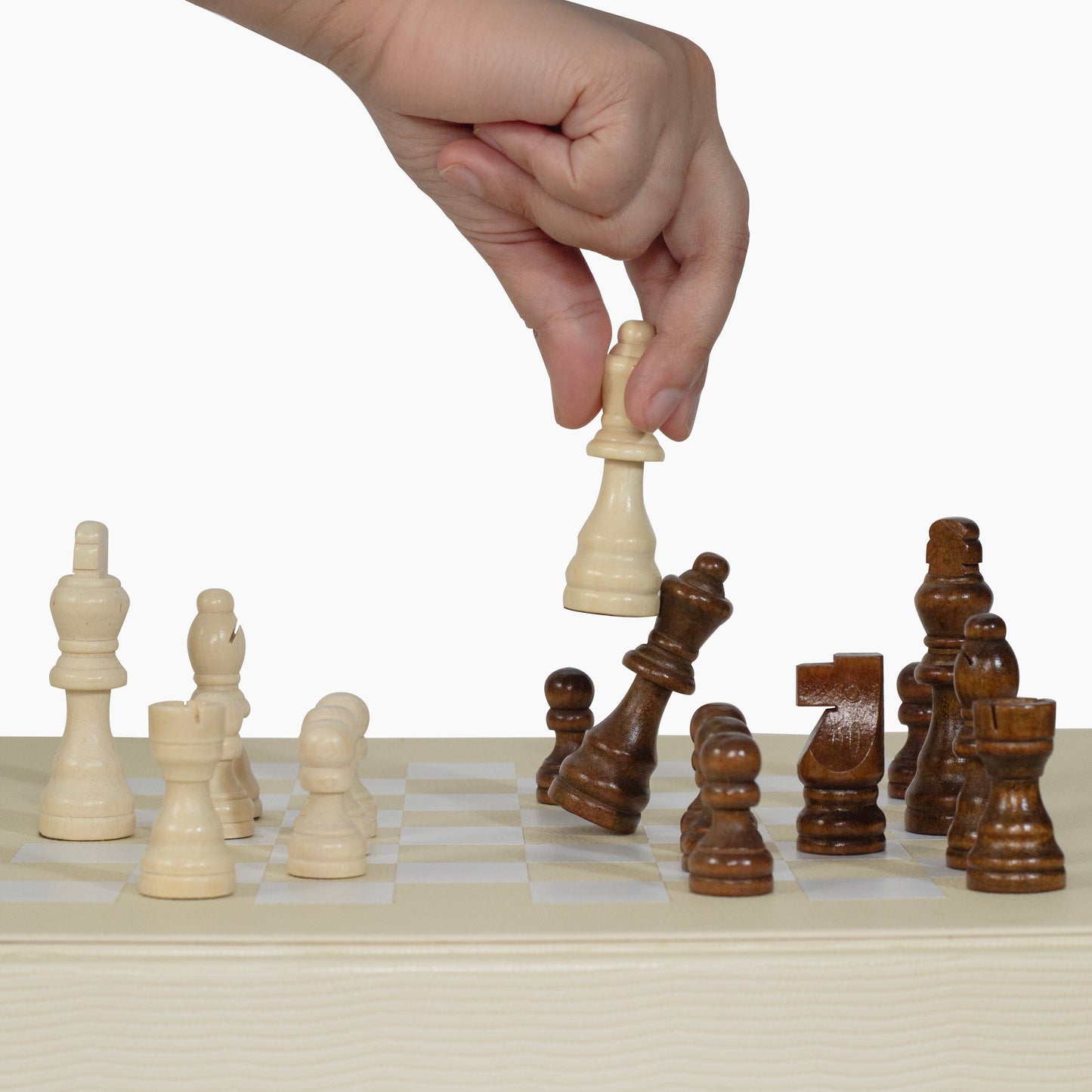 Jeu d'Échecs Ivoire Lézard