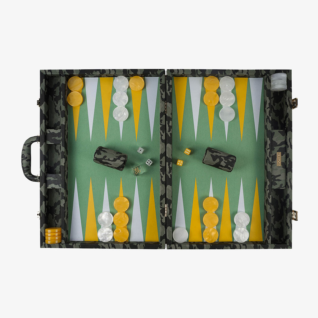 Backgammon Camouflage - Large - VIDO France