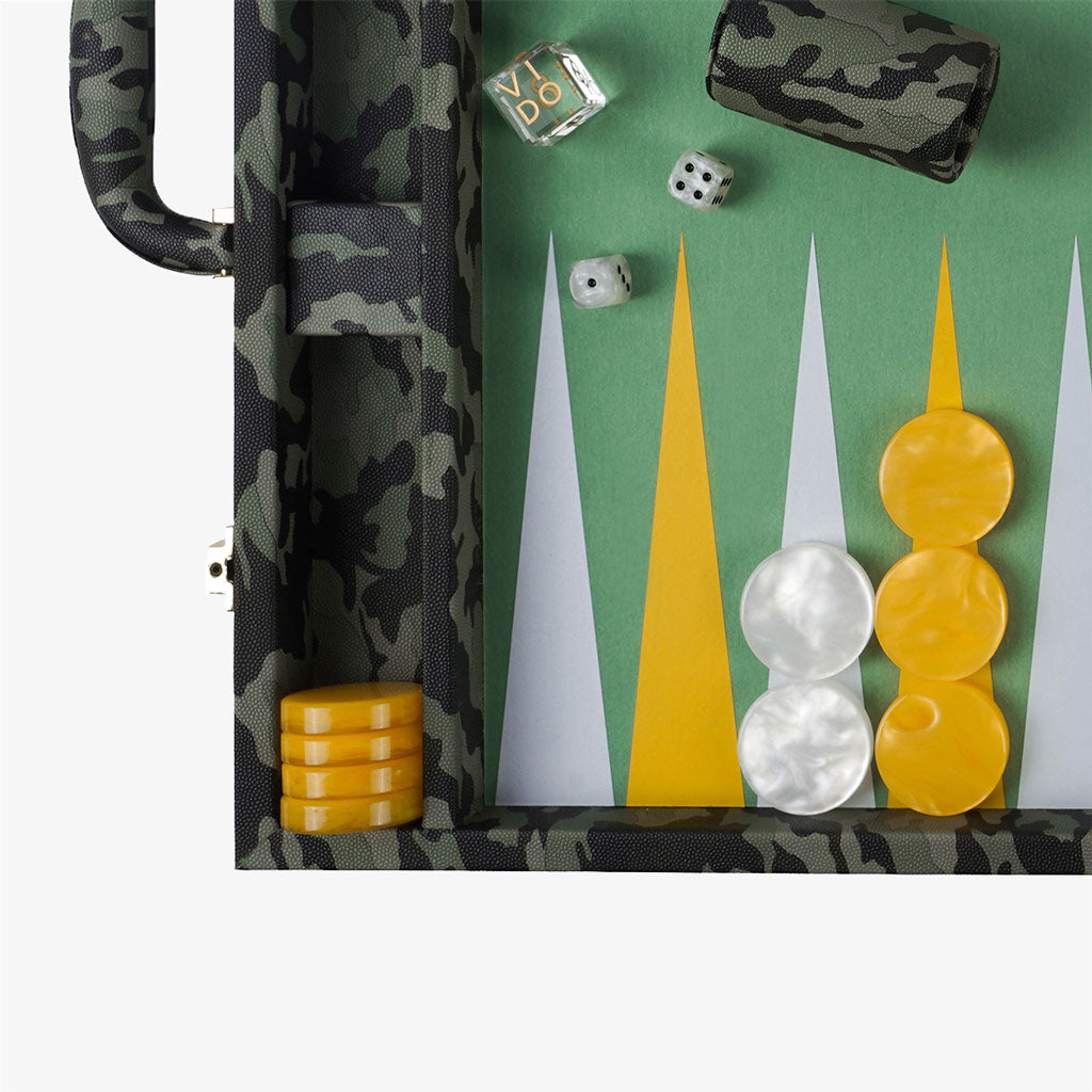 Backgammon Camouflage - Large - VIDO France