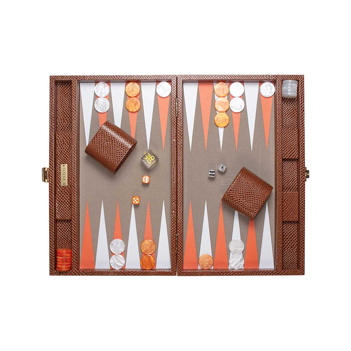 Backgammon Serpent Marron - Medium