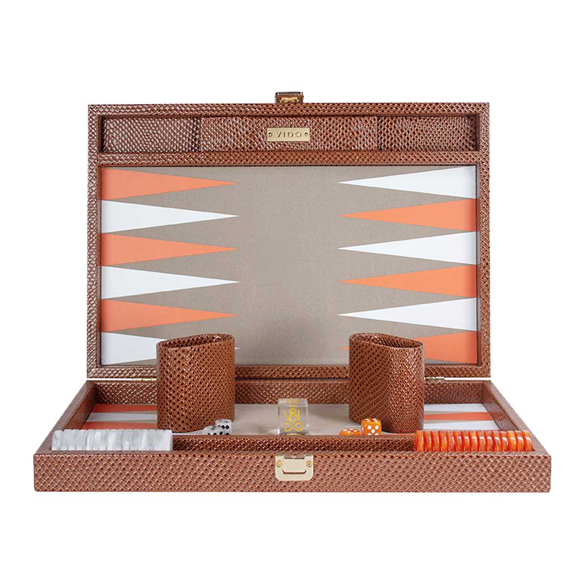 Backgammon Serpent Marron - Medium
