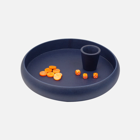 Piste de Dés Bleu Acier