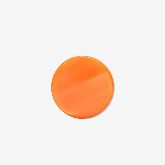 Pion de Backgammon orange en rŽsine nacrŽe 29mm