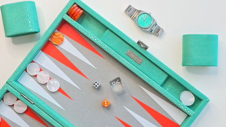 VIDO Backgammon & Échecs Fête des Pères