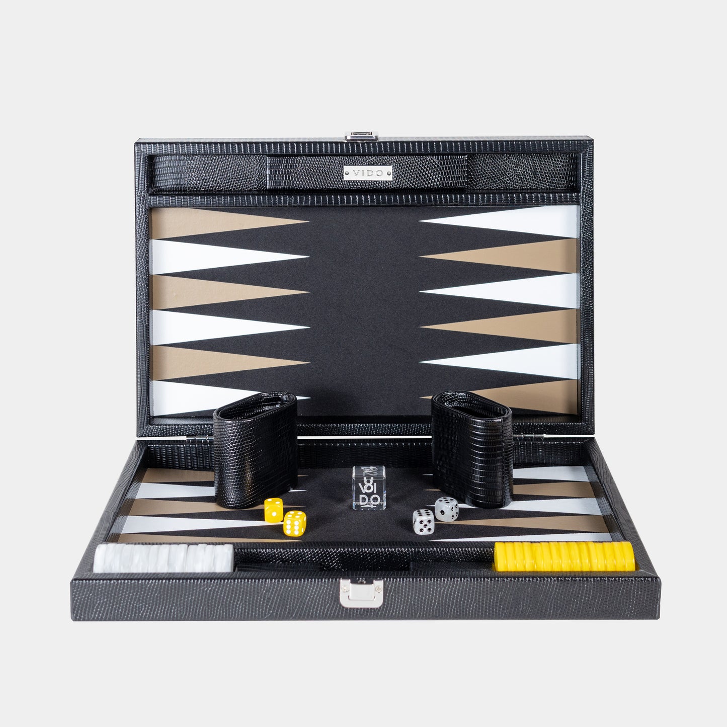 Jet Black Lizard Backgammon – Mittel