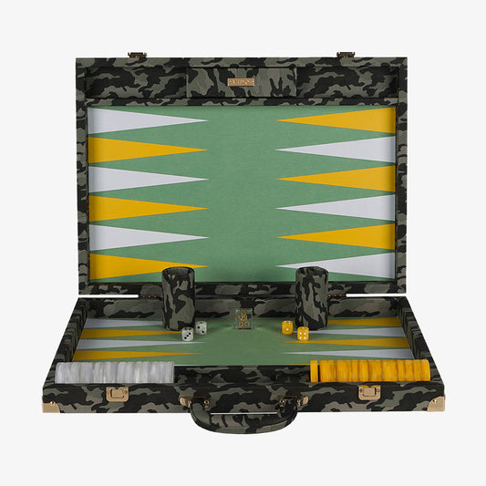 Backgammon Camouflage - Large - VIDO France