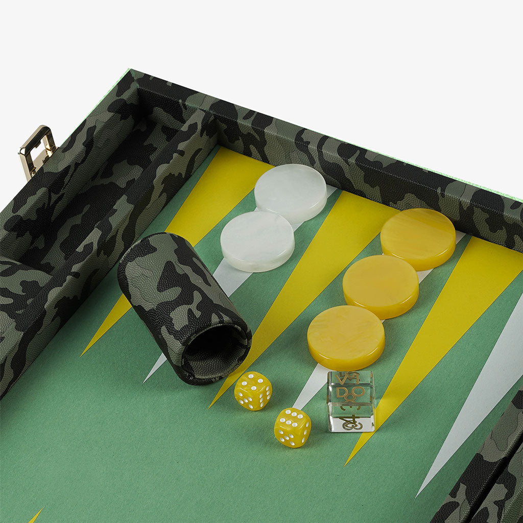 Backgammon Camouflage - Large - VIDO France