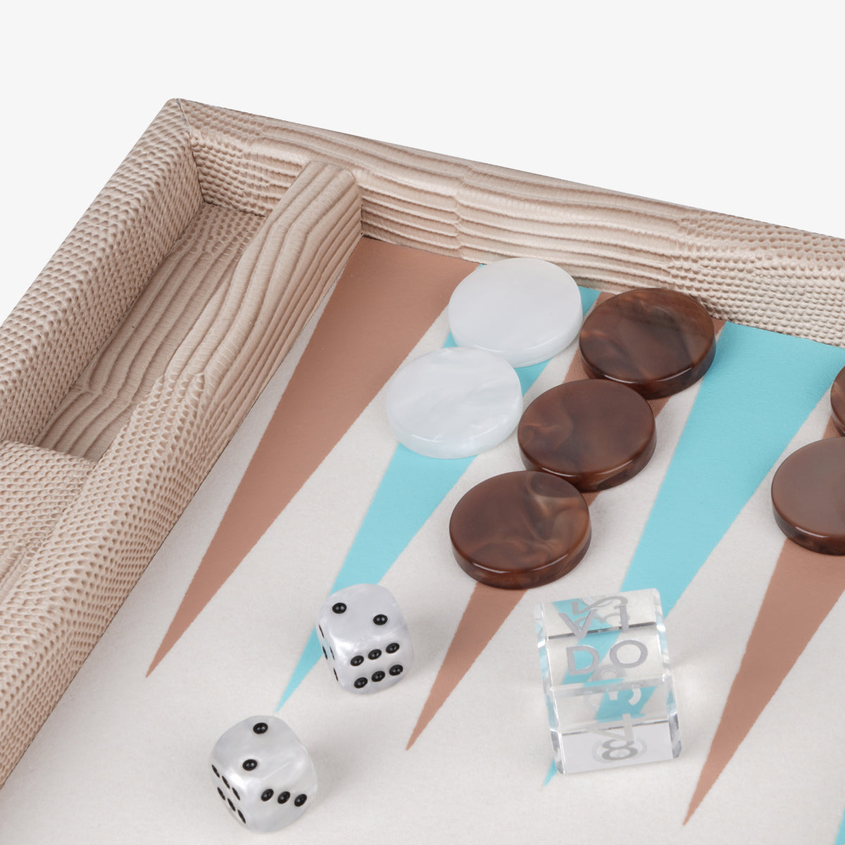 Backgammon Lézard Sable - Medium - VIDO France