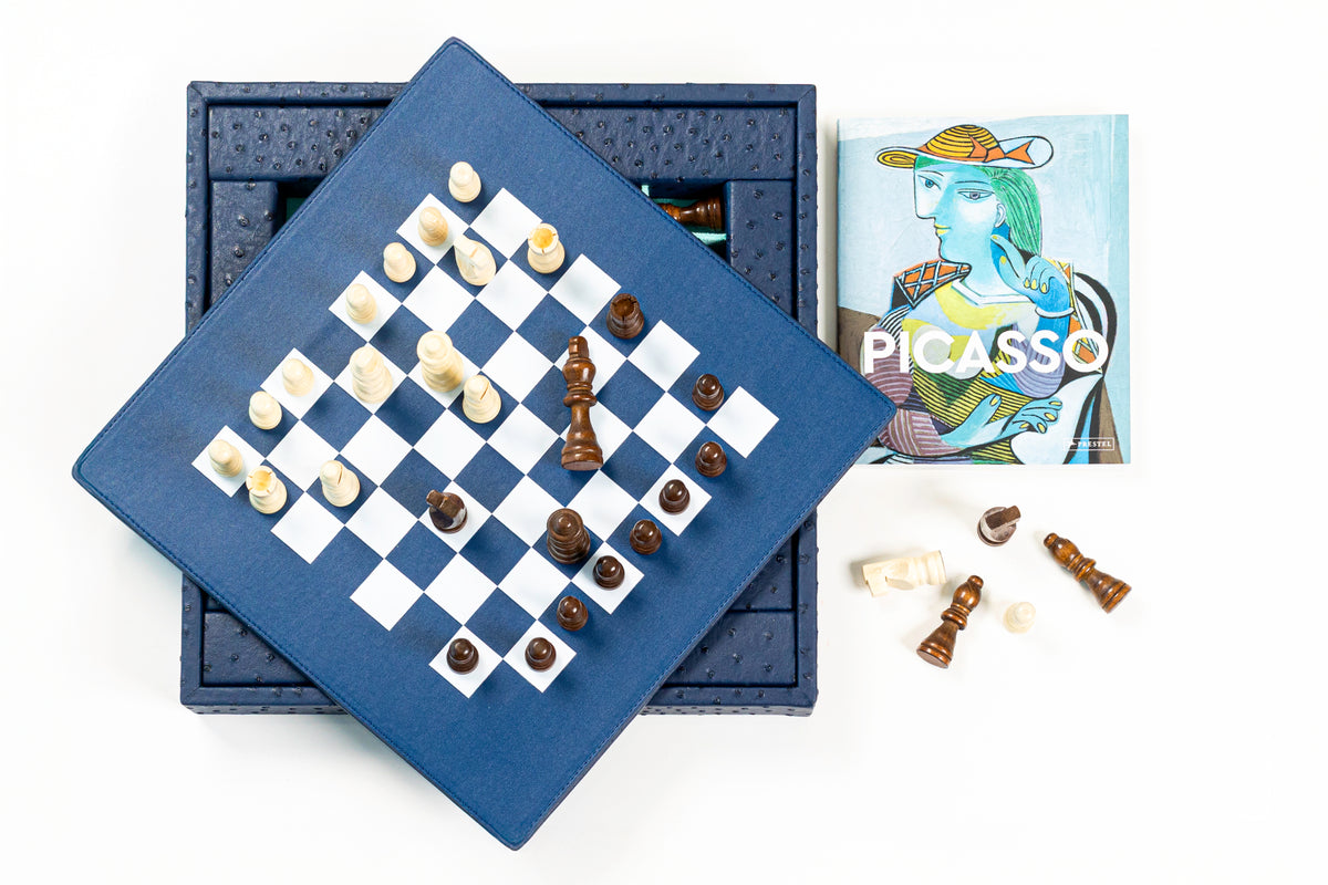 Jeu de Backgammon Serpent Bleu Saphir - Medium - E- JGS Decoration Paris Jeu de Backgammon Serpent Bleu Saphir - Medium - E- JGS Decoration Paris