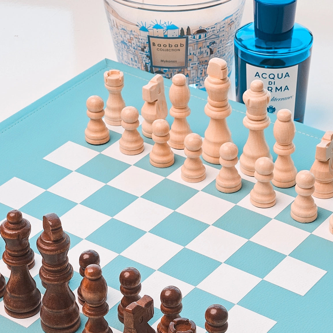 Jeu d'Échecs Turquoise