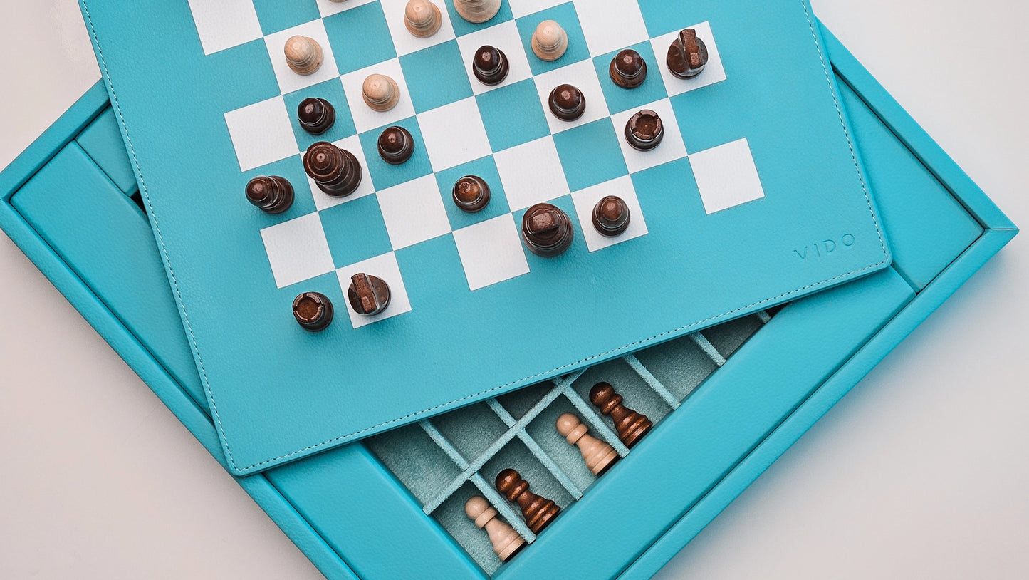 Jeu d'Échecs Turquoise