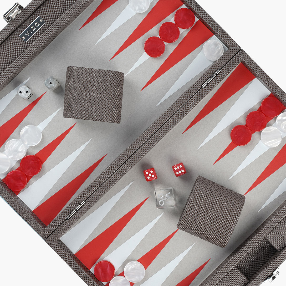 Backgammon Serpent Gris Taupe - Medium