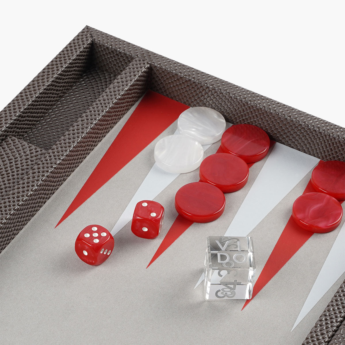 Backgammon Serpent Gris Taupe - Medium