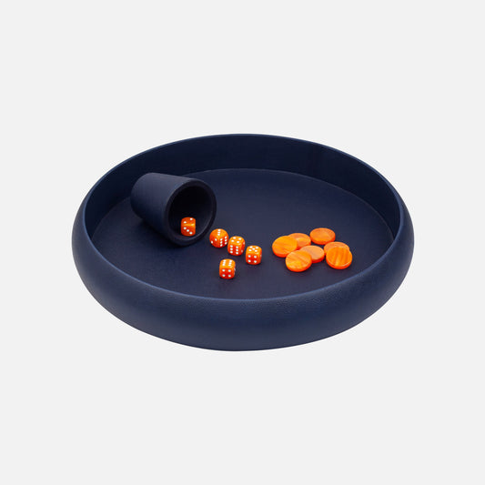 Piste de Dés Bleu Acier