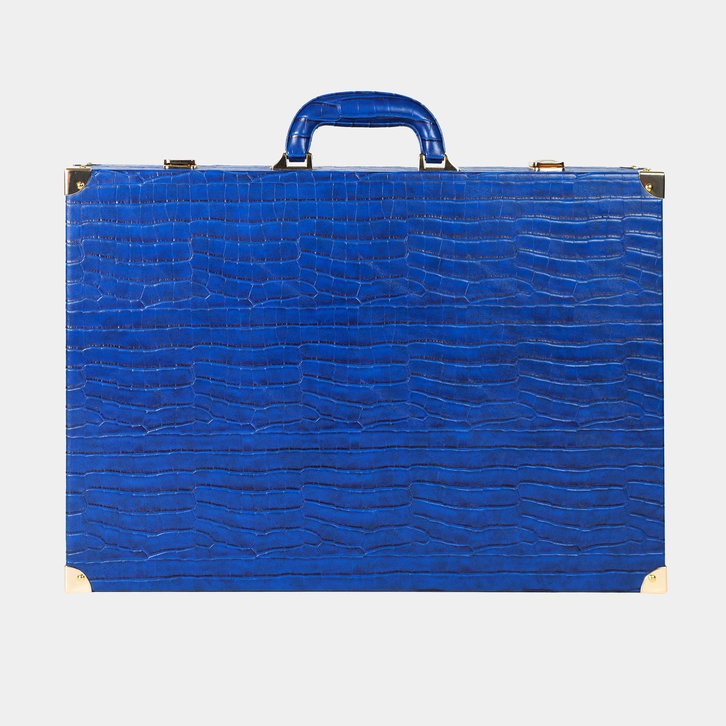 Backgammon Bleu Marine Alligator Large