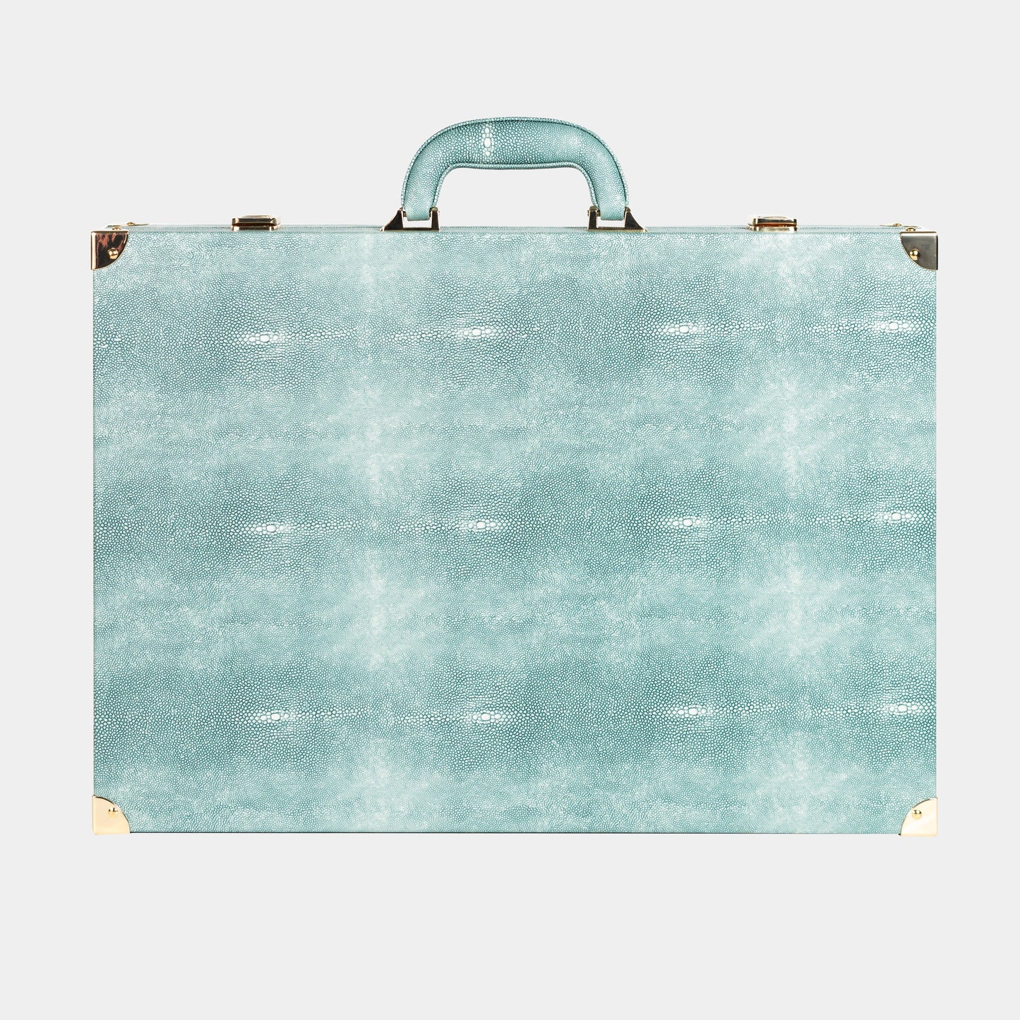 Backgammon Vert Océan Galuchat Large