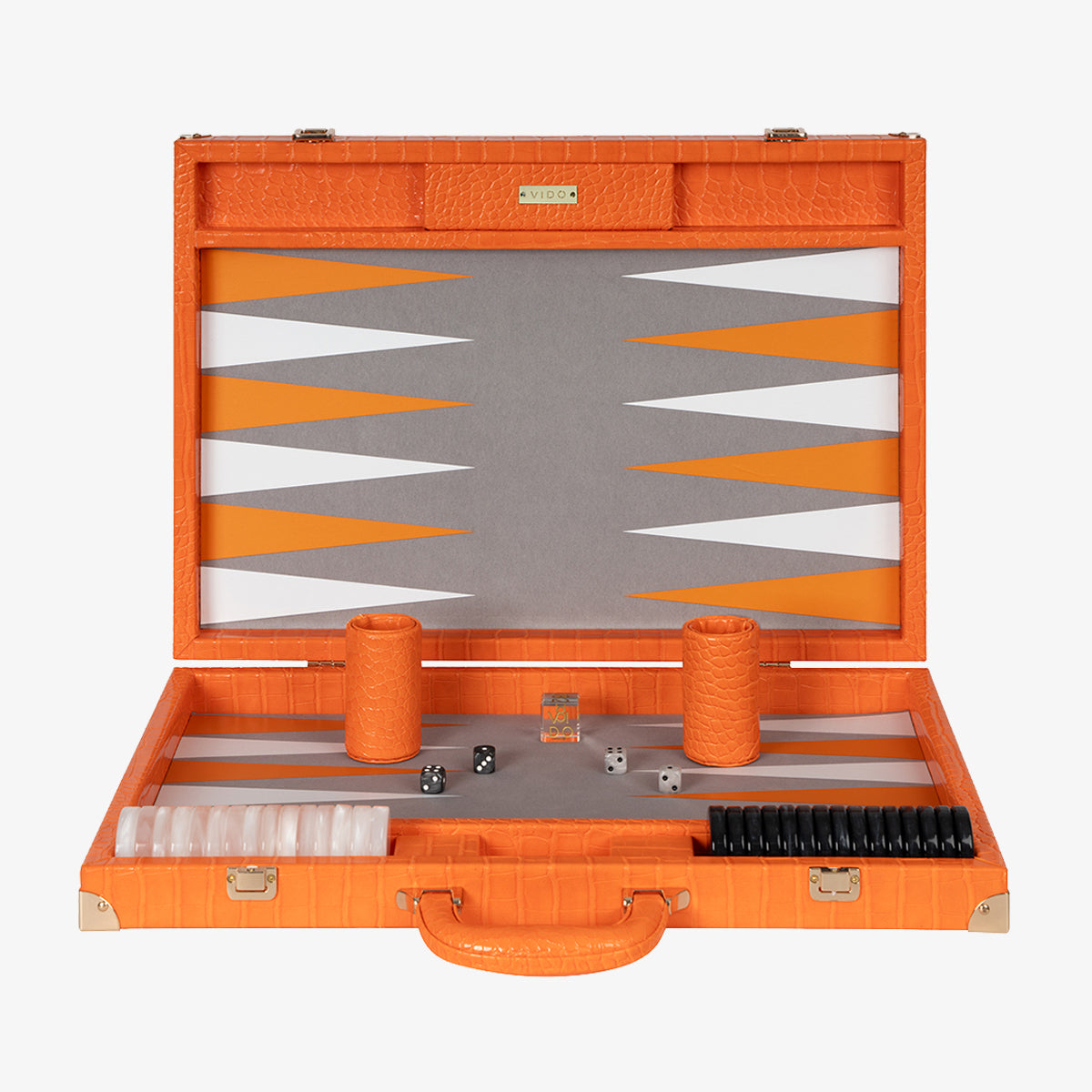 Backgammon Alligator Tangelo - Large