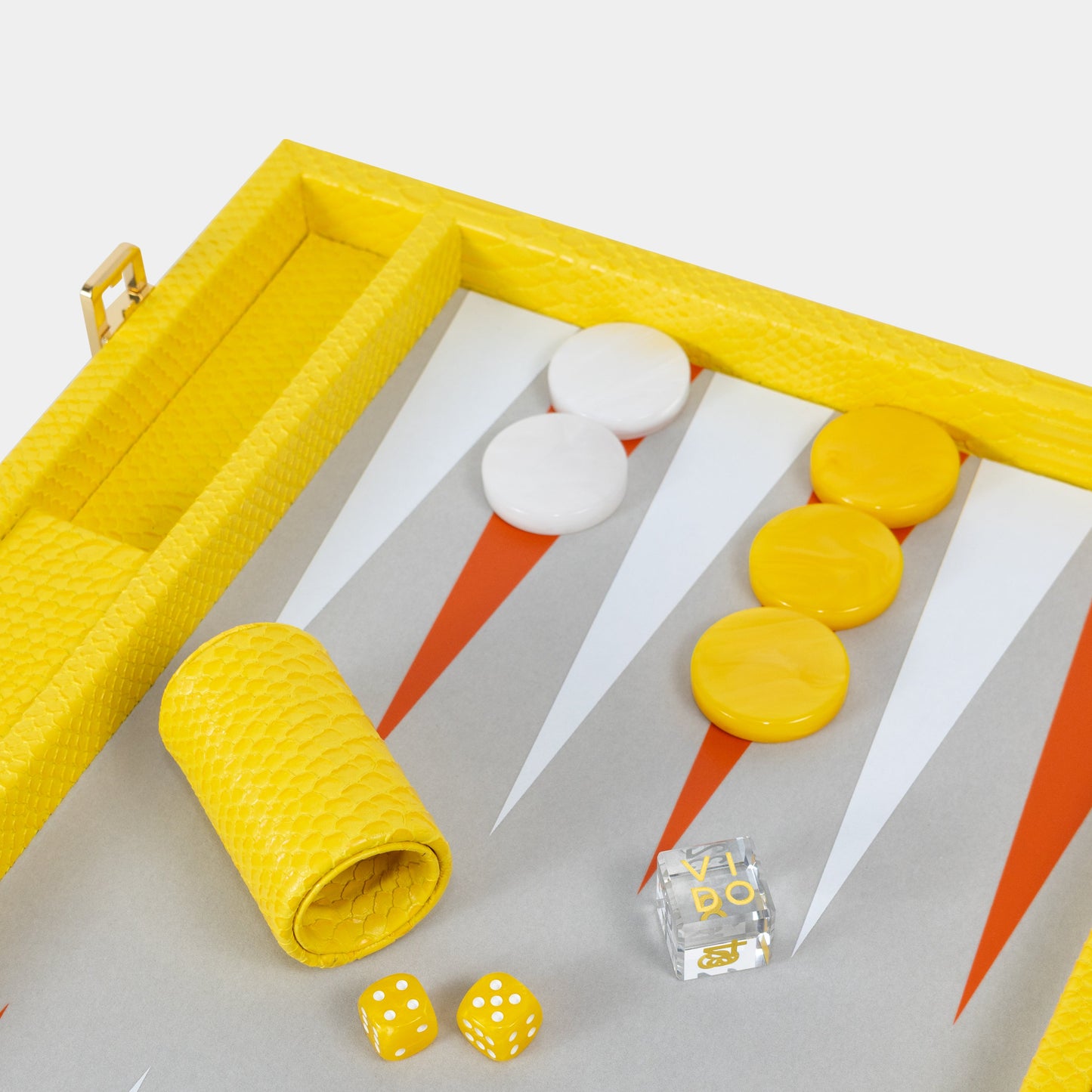 Backgammon Jaune Serpent - Large