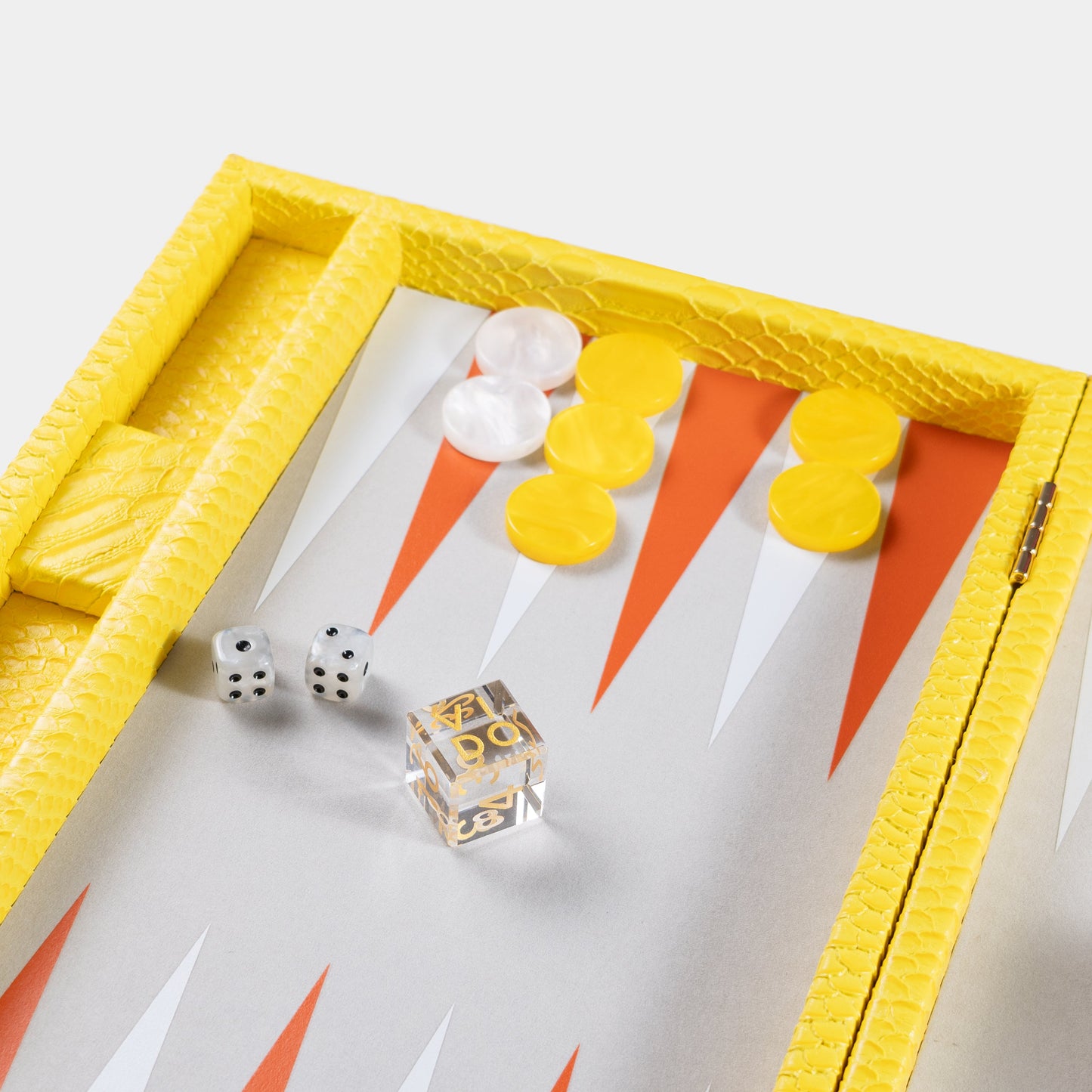 Backgammon Jaune Serpent - Medium