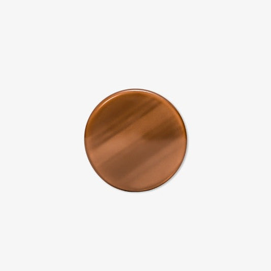 Pion de Backgammon marron en rŽsine nacrŽe 29mm