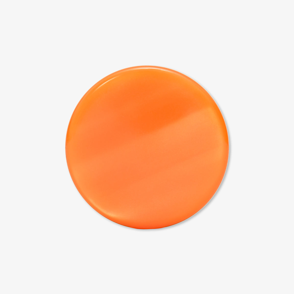 Pion de Backgammon orange en rŽsine nacrŽe 44mm