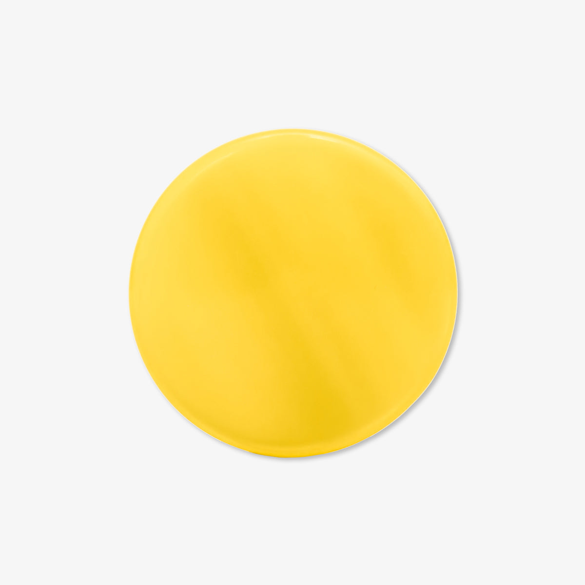 Pion de Backgammon jaune en rŽsine nacrŽe 44mm