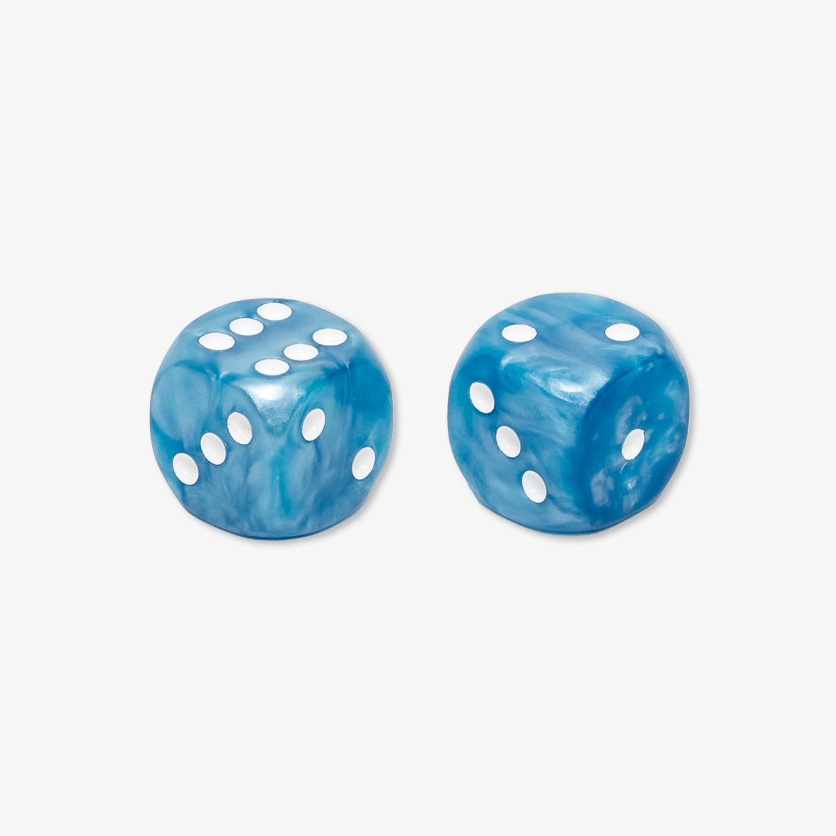 DŽ nacrŽ bleu pour backgammon en rŽsine 15 mm