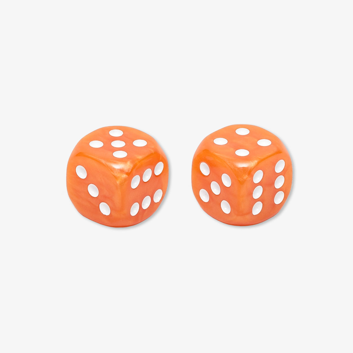 DŽ nacrŽ orange pour backgammon en rŽsine 15 mm