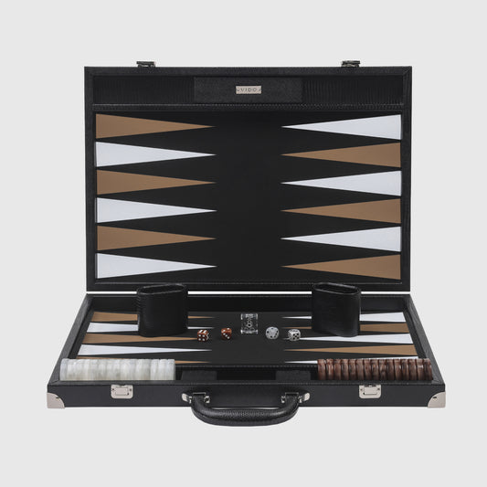 Jet Black Lizard Backgammon – Groß