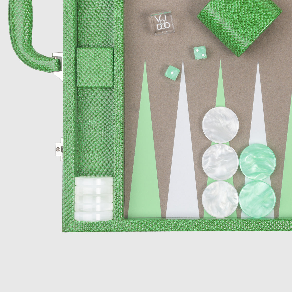 Backgammon-Schlangenjade – groß