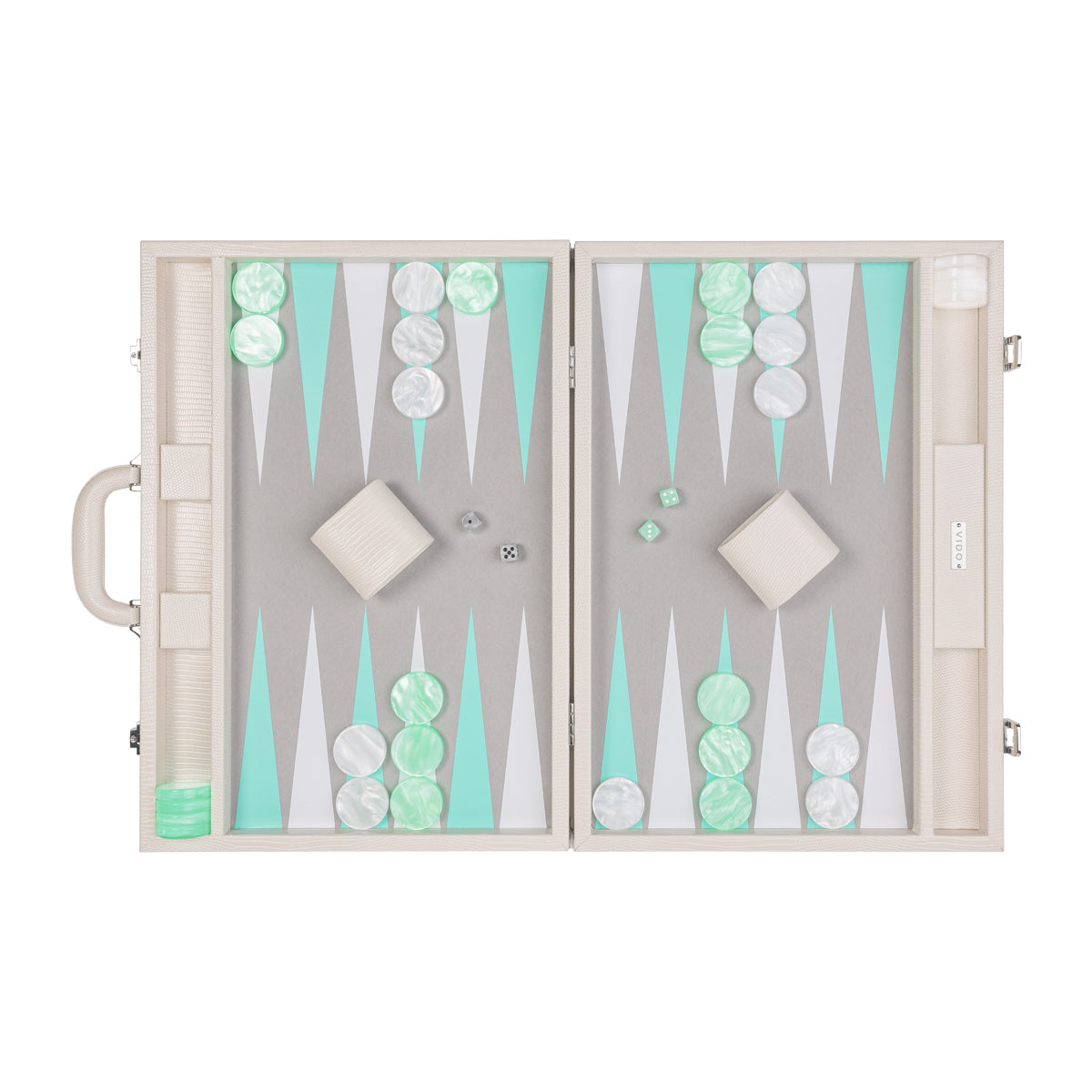 Backgammon Lézard Perle - Large